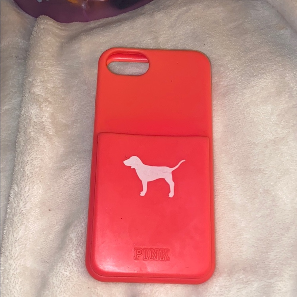 Pink I phone 8 phone case
